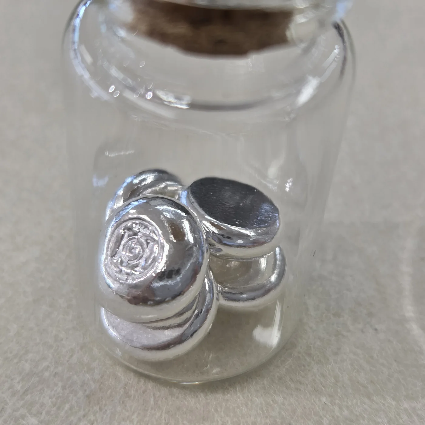 은투자용 콩알은 한개 순은 999.9% 선물용 돌잔치 실버바 은거래 3.75g 상세 이미지