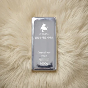 은투자용 진공 실버바 1kg 퇴직선물 은괴 순은바 은거래 999.9% 1000g