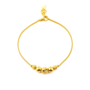 순금 24K 5공웨이브 팔찌 99.9% 3.75g~11.25g