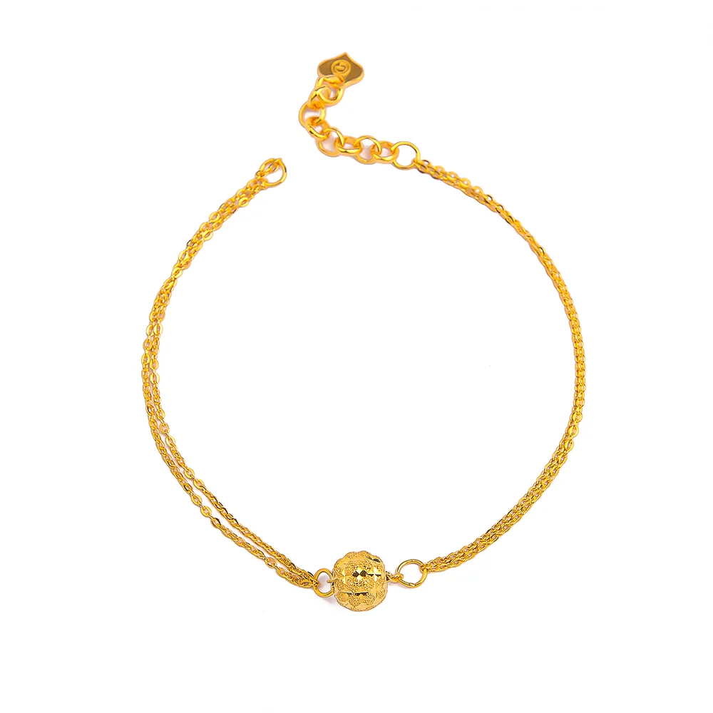 순금 24K 레일린 팔찌 99.9% 3.75g~11.25g