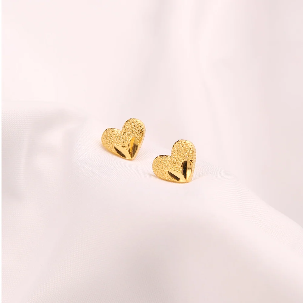 순금 24K 하트 귀걸이 99.9% 1.875g~3.75g 4