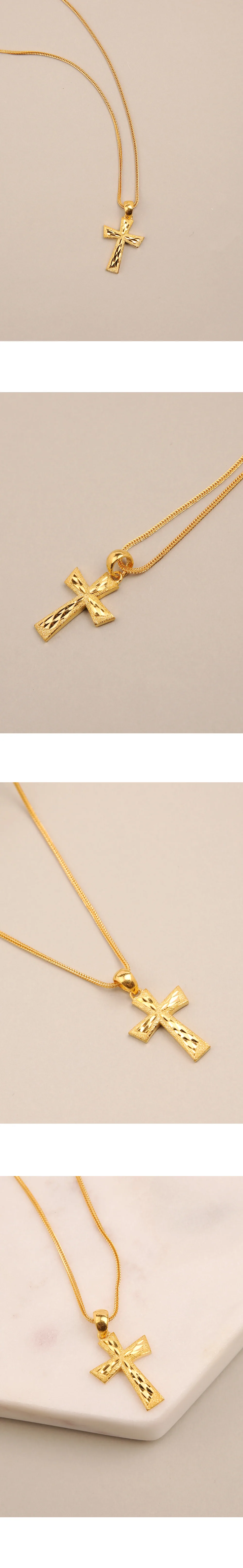 순금 24K 십자가 펜던트 99.9% 3.75g~11.25g 상세 3