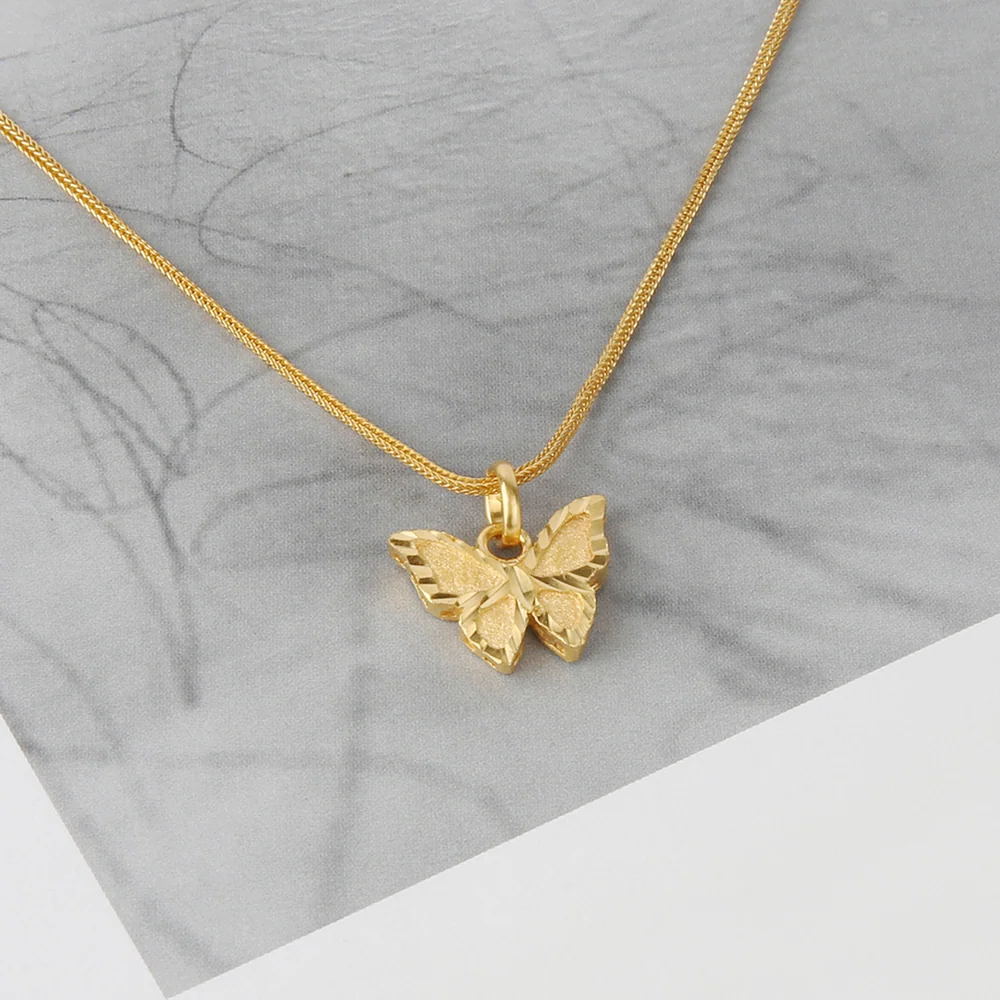 순금 24K 버터플라이 목걸이 99.9% 7.5g~37.5g 3