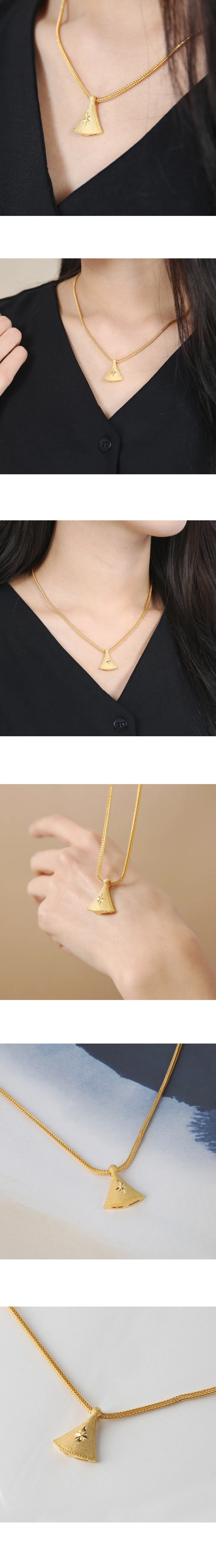 순금 24K 아방코 목걸이 99.9% 11.25g~37.5g 상세 2