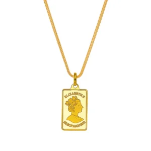 순금 24K 사각엘리자베스 목걸이 99.9% 5.625g~30g