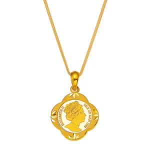 순금 24K 플라워엘리자베스 목걸이 99.9% 7.5g~30g