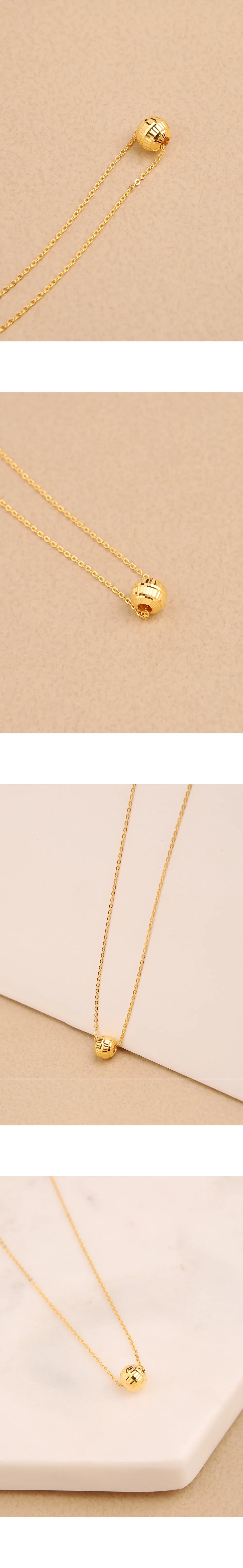 순금 24K 미러볼 목걸이 99.9% 3.75g~7.5g 상세 3