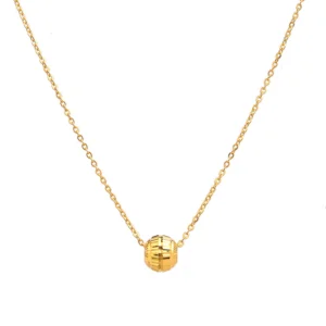 순금 24K 미러볼 목걸이 99.9% 3.75g~7.5g