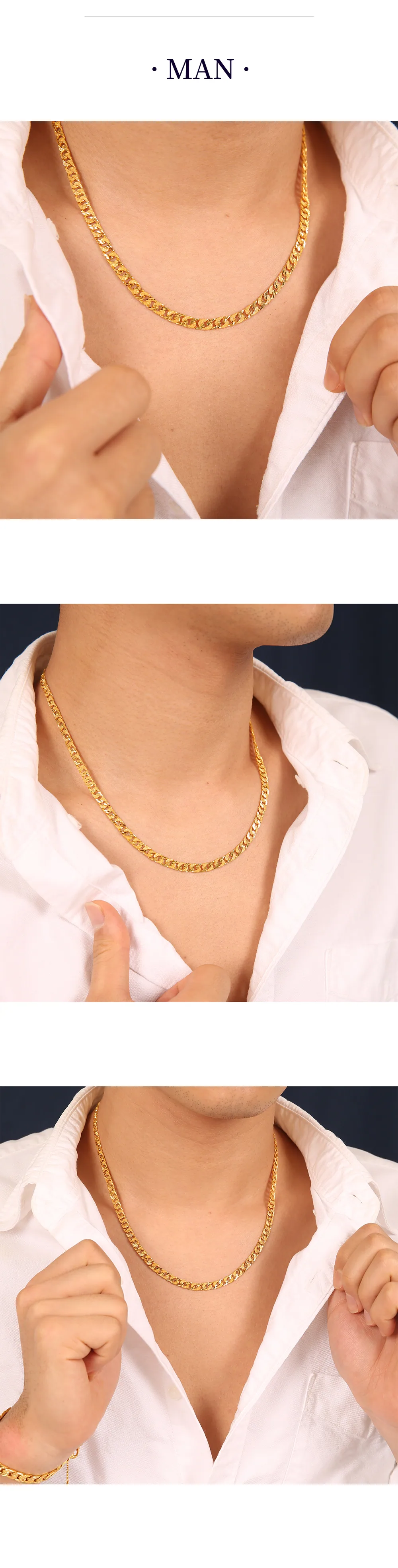순금 24K 팔각엘레강스체인 목걸이 99.9% 18.75g~112.5g 상세 3