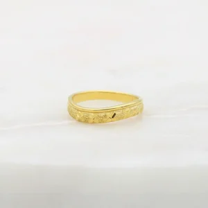 순금 24K 웨이브라인루에다 반지 99.9% 3.75g