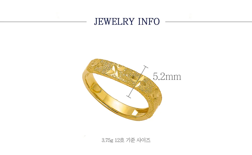 순금 24K 웨이브루에다 반지 99.9% 3.75g 상세 4