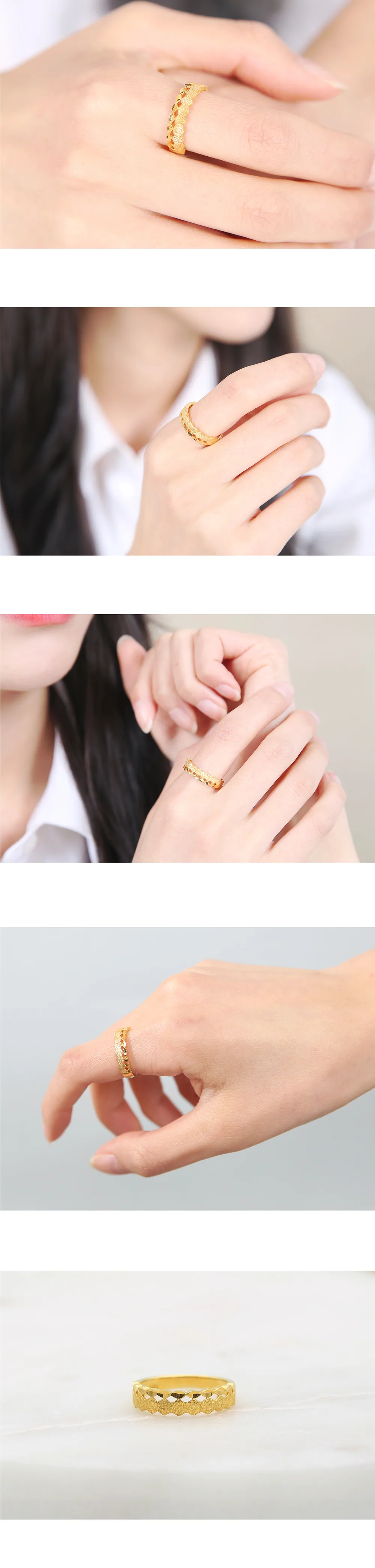 순금 24K 루빌리 반지 99.9% 3.75g 상세 2