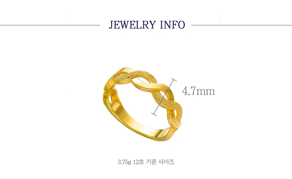 순금 24K 오리오 반지 99.9% 3.75g~11.25g 상세 4