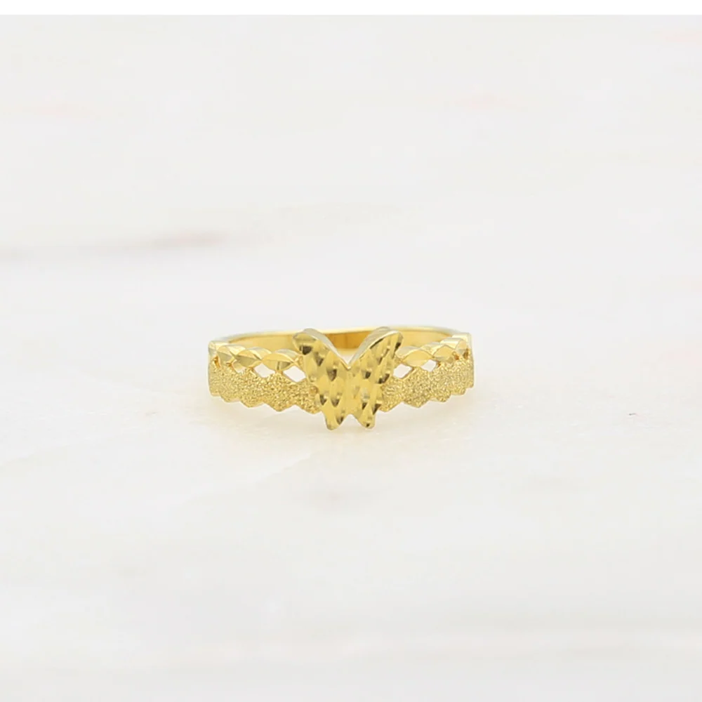 순금 24K 루빌리 버터플라이 반지 99.9% 3.75g
