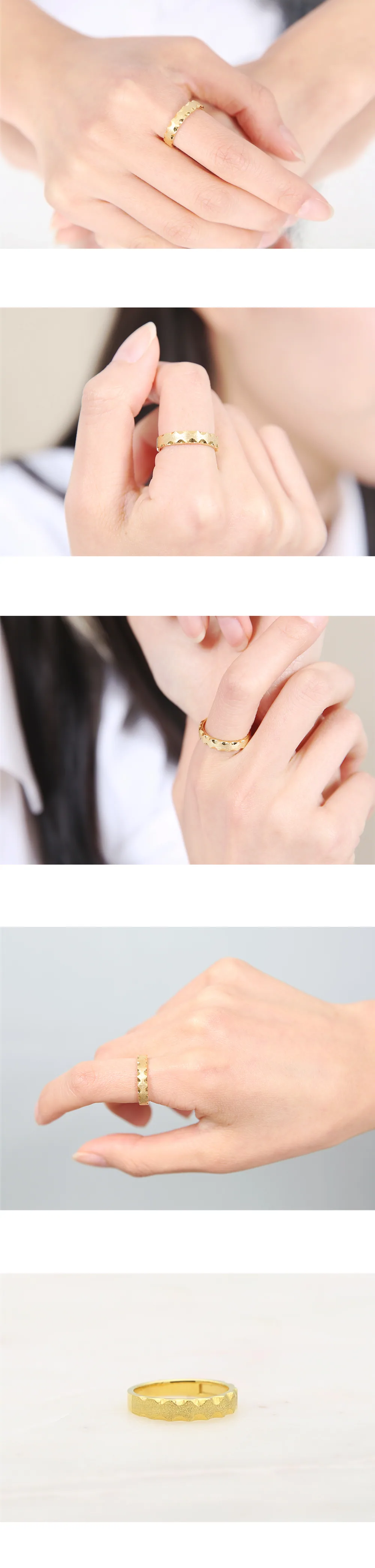 순금 24K 베자르 반지 99.9% 3.75g 상세 2