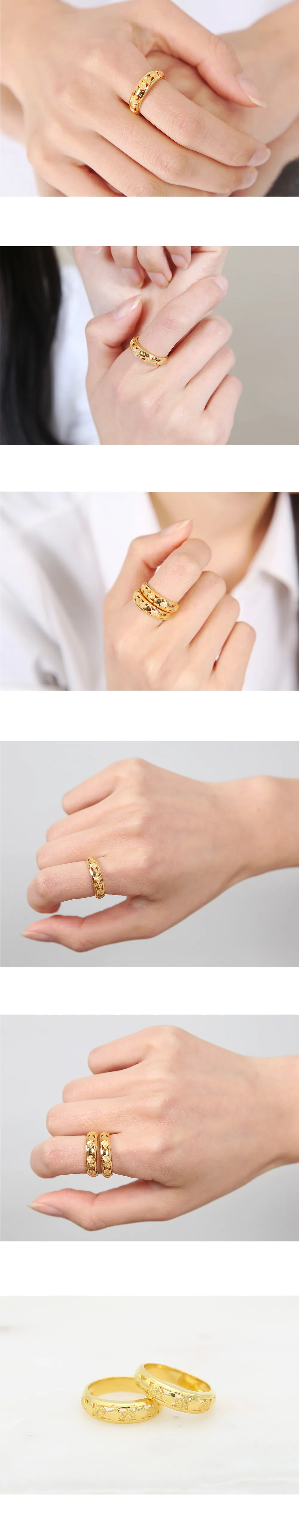 순금 24K 루나하트 반지 99.9% 5.625g~11.25g 상세 2