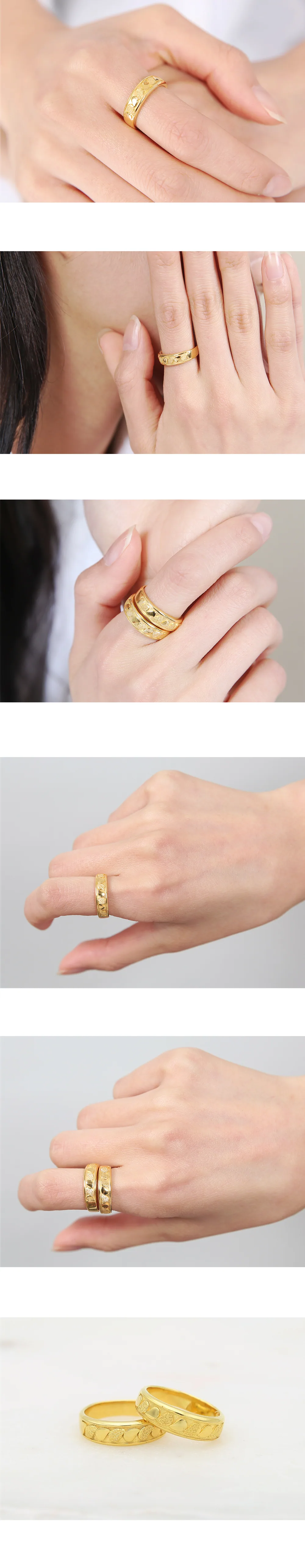 순금 24K 라인로프 반지 99.9% 5.625g~11.25g 상세 2