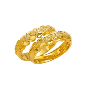순금 24K 라인로프 반지 99.9% 5.625g~11.25g