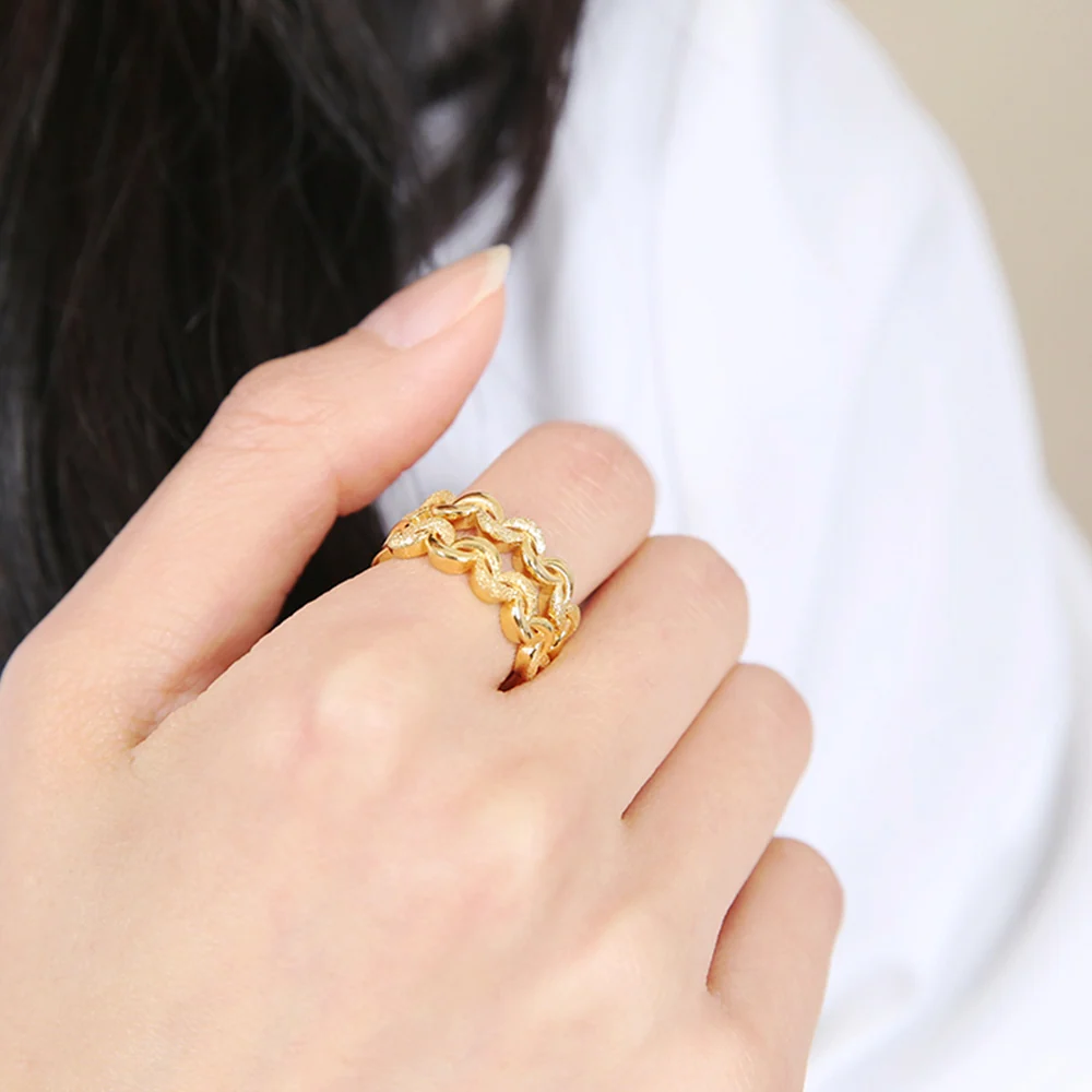 순금 24K 세르비앙 반지 99.9% 3.75g~11.25g 4