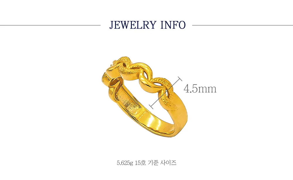 순금 24K 세르비앙 반지 99.9% 3.75g~11.25g 상세 5