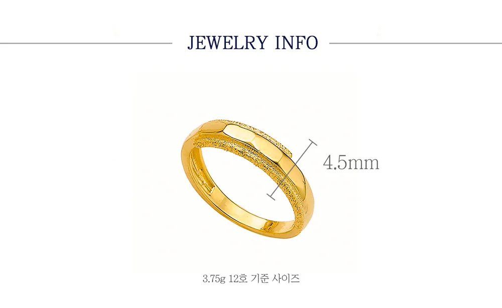 순금 24K 리타 반지 99.9% 3.75g 상세 4