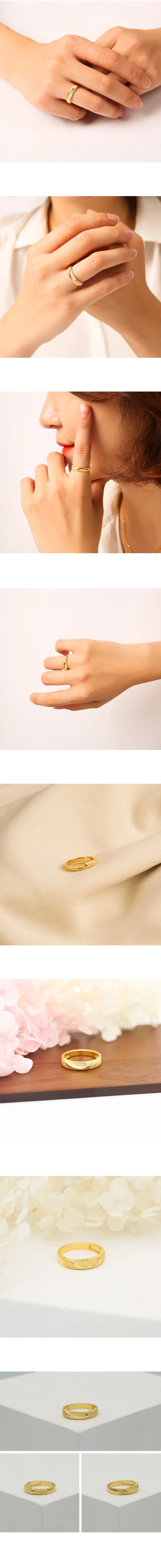 순금 24K 반하트 반지 99.9% 3.75g 상세 2