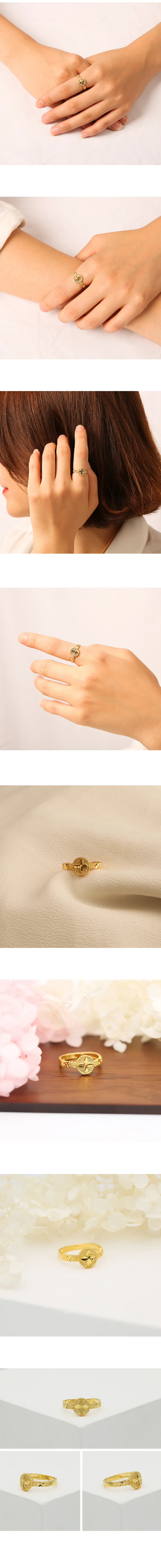 순금 24K 메르디 반지 99.9% 3.75g 상세 2