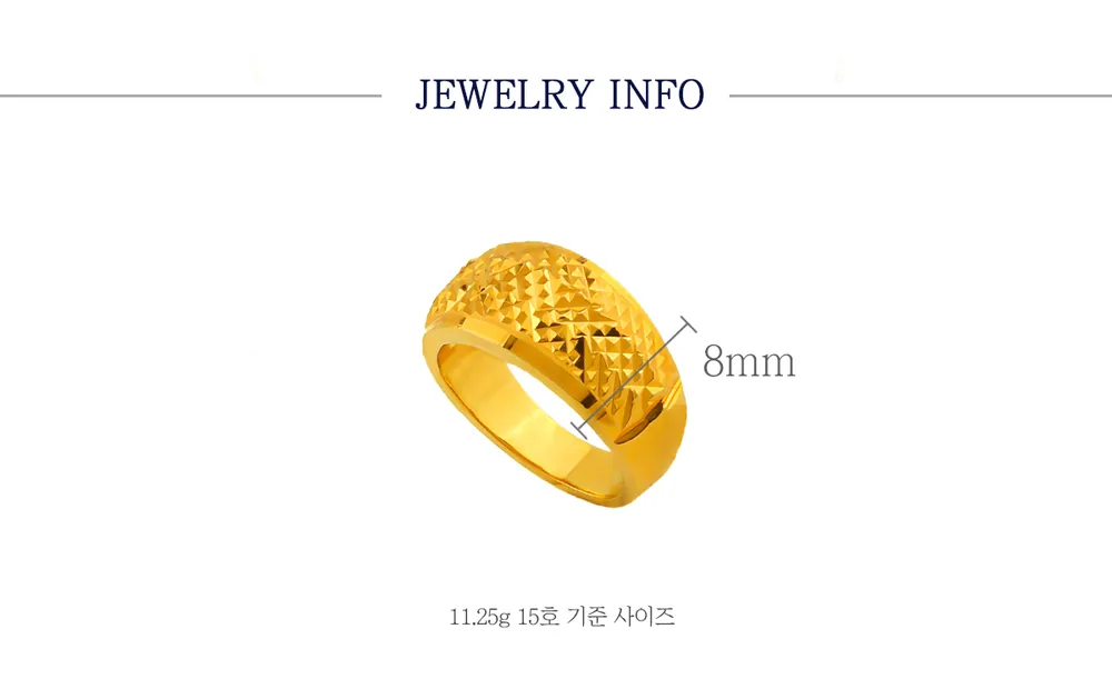 순금 24K 탑컷팅11 반지 99.9% 7.5g~18.75g 상세 4