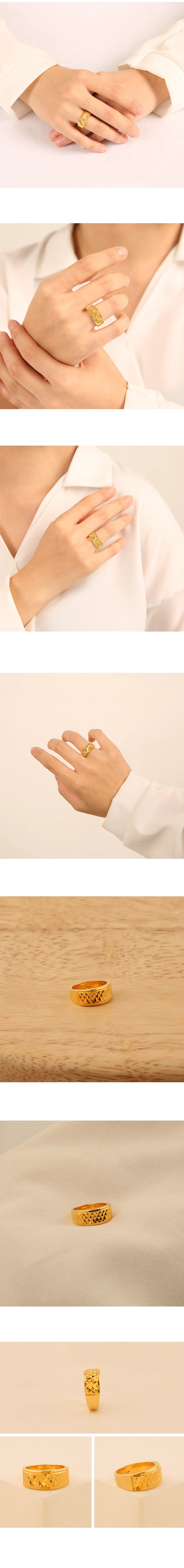 순금 24K 탑컷팅14 반지 99.9% 7.5g~18.75g 상세 2