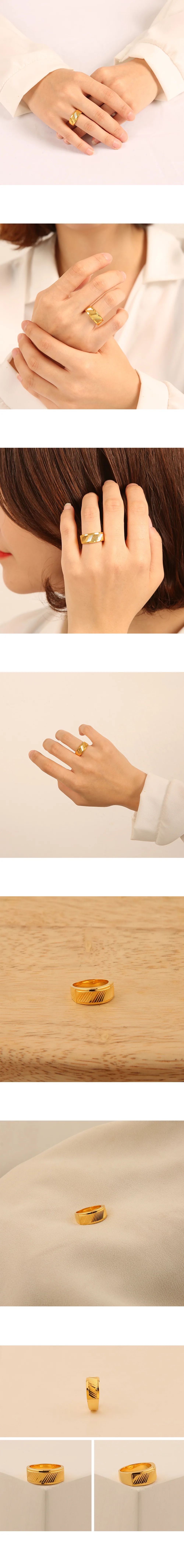 순금 24K 탑컷팅17 반지 99.9% 7.5g~18.75g 상세 2