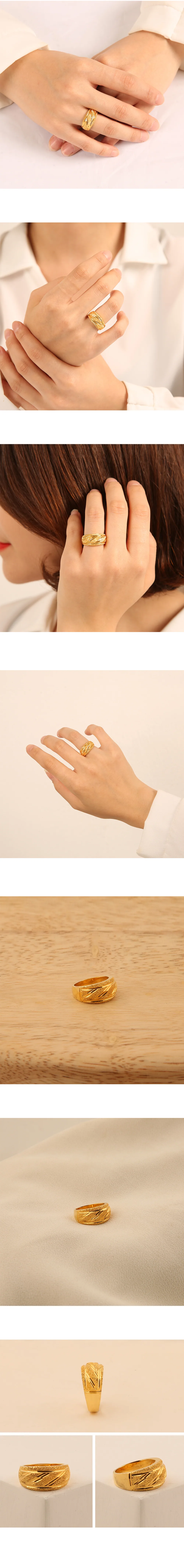 순금 24K 탑컷팅20 반지 99.9% 7.5g~18.75g 상세 2