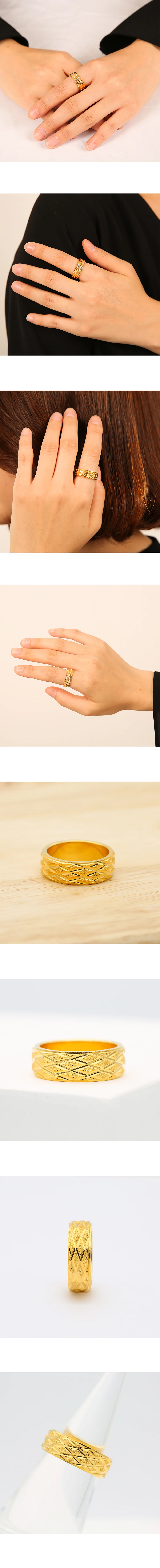 순금 24K 머신컷팅링32 반지 99.9% 11.25g~26.25g 상세 2