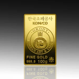 한국조폐공사 오롯(ORODT) 골드바 100g