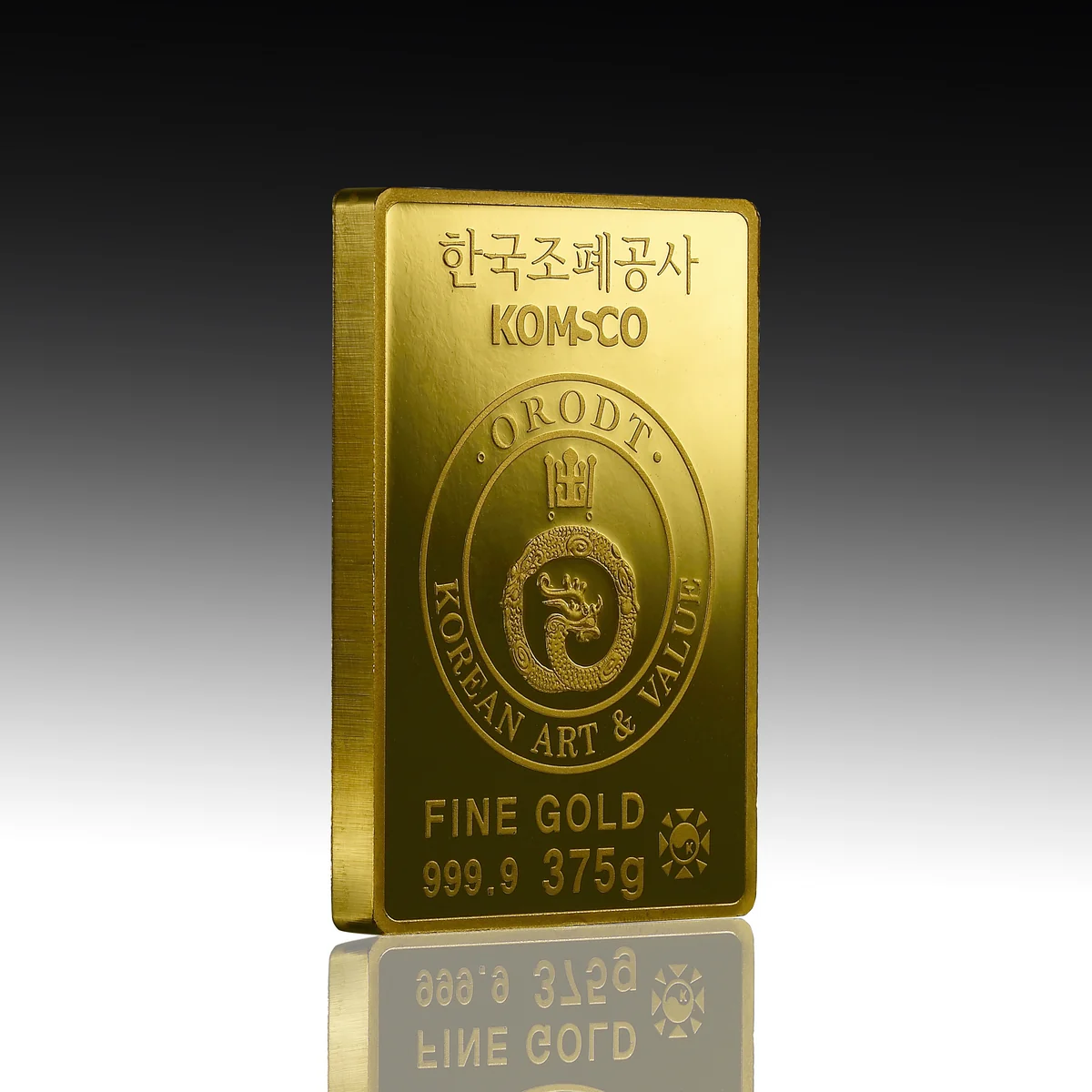 한국조폐공사 오롯(ORODT) 골드바 375g 3